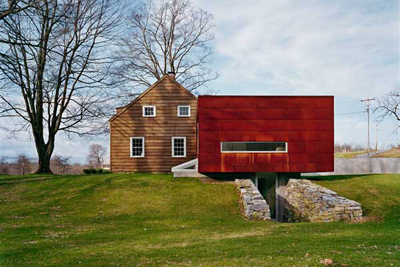 Ten Broeck Cottage in Columbia County New York by Messana O’Rorke Architects