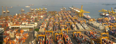 Port Singapore Pictures on Shipping Containers   Build Blog